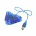 GAMENOPHOBIA PS2 Gamepad to PC Gamepad - 2 Player Converter to Play PS2 Gamepad on Computer - PC USB Joypad Converter for Upto 2 PS2 Controllers - PS2 to PC USB Gamepad Converter