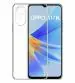 Fastship Rubber Back Cover for OPPO CPH2471 / A17K - Transparent