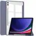 ProElite Cover for Samsung Galaxy Tab S9 Plus 12.4 inch Cover Case, Smart Flip Case Cover for Samsung Galaxy Tab S9 Plus 12.4 inch with S Pen Holder, Lavender [Transparent Back]