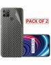 GADGETRONICS (Pack of 2) Realme C25Y Carbon Fiber Scratch Resistant Back Screen Guard Sticker