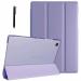 ProElite Cover for Samsung Galaxy Tab A9 8.7 inch Case Cover, Smart Flip Case Cover for Samsung Galaxy Tab A9 8.7 inch Translucent Back with Stylus Pen, Lavender