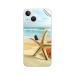 GADGETSWRAP Printed Vinyl Skin Sticker for Apple iPhone 13 - Sea Star Summer Beach