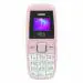 MTR M11 Keypad Dual Sim Mini Mobile Phone with External Memory Slot 1.68cm (0.66 inch) Display Only Mobile Phone & Charging Cable in Box, Battery,No Charger - Pink