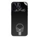 GADGETSWRAP Printed Vinyl Skin Sticker for Apple iPhone 14 Pro Max - Punisher Logo n Mask