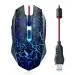 MFTEK 7 Button Wired Silent Gaming Mouse with Back-lit Illuminated and Unbreakable ABS Body (Changeable LED Colors and DPI)