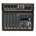 Professional 6 Channel Mixer with Mp3 USB Player