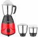 GIXOO Multicolor Stainless Steel Gem Pro Mixer Grinder 600 Watt - 3 Jars