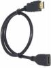 Kizma Black Copper Tv-Out Cable Hdmale Female