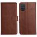 Profov Samsung A71 Flip Back Cover, Full Body Protection Wallet Style Magnetic Closure Leather Flip Cover Case for Samsung Galaxy A71 (Brown)