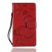 Teletel Butterfly Magnetic Closure Flip Cover With Card Holder Wallet Case | Mobile Case | Back Cover - Red) For Google Pixel 3A XL