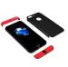 TRIFTY iPhone 6, 6S Black, Red Thermoplastic Polyurethane GKK Double Dip Full Protection 360 Degree Back Case Cover