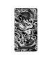 Casotec Black White Design Printed Silicon Soft TPU Back Case Cover for Micromax YU Yuphoria