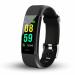DealFry Smart Band ID115 Plus Bluetooth Fitness Smart Watch with Body Functions & Activity Tracker
