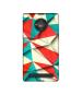 Casotec Red Blue White Pattern Design Printed Silicon Soft TPU Back Case Cover for Micromax YU Yuphoria