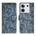 A D Enterprises Grey ATZ Flip Cover for Redmi Note 13 5G | Magnetic Case | Shock Absorbent | Flip Cover Redmi Note 13 5G