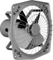 POLOMIX TEMPEST 2IN1 METAL BODY 9INCH(225MM) EXHUST FAN