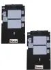 TRISAMA Epson L800,805,810,850,T50,60,R230 Black ID Card Tray (Pack of 2)