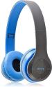 G2L TOP SALE Over Ear HiFi Sound Deep Bass Lightweight Headphones 10 Hours Playback Bluetooth Headset (Blue, On the Ear)