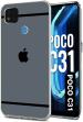 Case Club Grey Silicon Grip Case Back Cover For Poco C31