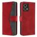 Autofocus Faux Leather Back Case Flip Cover for Motorola Moto G73 5G with ID Card Slot | Foldable Stand | 2 Card Slot | 1 Cash Slot | Magnetic Closure - Executive Red, 22906
