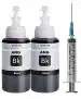 ANG Refill Ink for 680 Ink Cartridge Black (100X2 with 1 Syringe)