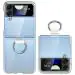 Miracase Vizvera Clear Polycarbonate Wireless Charging Protective Case for Samsung Galaxy Z Flip 4 5G (15 x 6 x 1 cm)
