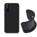 HANIRY Soft Silicone Back Cover Vivo V15 back cover | Vivo 1819 back cover | Vivo V15 Plain Black back cover | Black