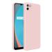 LIRAMARK Silicone Soft Back Cover Case for Realme C11 (2021) (Silicone Pink)