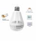 PROUNIC ICSEE PRO Fisheye 360 PANORAMIC WIRELESS CCTV CAMERA AND SMART LED BULD WITH HOLDER - SUPPORT 64GB SD CARD SECURITY