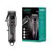 VGR V-051 Professional Hair Clipper with LED Display,New Powder Metallurgic Blades, Trimmer 300 min Runtime 4 Length Settings (Black)