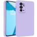 Rakulo For Oneplus 9RT Liquid Silicone with Camera Protection Back Cover Case (Lavander)