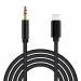 MVTECH Aux cost compatible with Iphone 3.3ft, Lightning to 3.5 mm Male stereo audio cable for Iphones