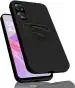 XOVO Back Cover for OPPO A78 5G (Black, Dual Protection, Silicon, Pack of 1)