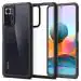 Spigen Matte Black Polycarbonate Ultra Hybrid Back Cover Case For Redmi Note 10 Pro And 10 Pro Max