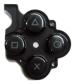 New World PSP 3000 2000 Slim PSP E1000 X Triangle Box Circle Button With Rubber Replacement And Repair Part