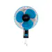 V-Guard Esfera SW N Wall Mount Fan For Bedroom | 3 Speed Settings | 1350 RPM Powerful Motor | Corrosion Resistant Metal Guards| Blue Black | 40 cm (400mm)
