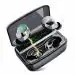 Edyell -A1 Black Wireless Bluetooth Waterproof Earbuds with Charging Case