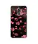 Casotec Pink Flowers Design Printed Silicon Soft TPU Back Case Cover for Coolpad Note 5 Lite