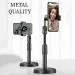ADZOY Muti-Functional 360 Rotatable Retractable Phone Stand for Broadcast, Classes (Table & Bed)