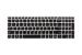 Saco Black and Clear Keyboard Skin For Lenovo IdeaPad 520-15IKB 80YL00R6IN(CKS3L35BC-03)