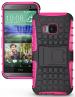 Heartly Htc One M9 Pink Back Case Cover