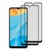 Kite Digital Oppo A15/A15s Matte Finish (Black) Tempered Glass Screen Protector with Edge to Edge Coverage - Easy Installation Kit (Pack of 2)
