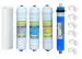 BIOTIC Water RO Filter Kit, Complete Original RO Filter Water Purifier Kit (Pre Filter Cartridge, RO Membrane 100 GPD, Post Carbon Filter, RO Carbon Filter and Sediment Filter), RO Service Kit