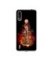 Casotec Burning Violin Design Printed Silicon Soft TPU Back Case Cover for Motorola Moto E7 Power
