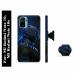 BUDDHU Black Panther Printed Hard Back Case Cover with Mobile Holder, Pop holder, Pop socket for Mi Redmi Note 10, Mi Redmi Note 10s