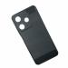 COVERBLACK Silicone Rubber Hybrid Case Case Back Cover for Tecno KI5k / Spark 10c - Black
