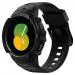 Spigen TPU Rugged Armor Pro Strap & Case Designed for Samsung Galaxy Watch 5/4 (44mm, Black) (Watch not included)