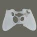 Microware Controller Case Cover for Xbox 360 Game Controller,White