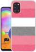 Case Club Pink Silicon Grip Case Back Cover For Samsung Galaxy A31