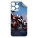FCS Printed Mobile Back Skin Sticker Vinyl For Infinix Hot 11 2022 Bike Back Skin (FCS-88)
